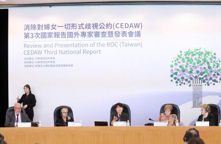 CEDAW第3次國家報告國外專家審查暨發表會議照片集錦