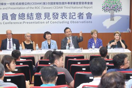 CEDAW第3次國家報告國外專家審查暨發表會議照片集錦